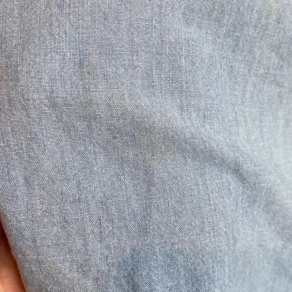 Vintage 90s Looney Tunes denim button up embroidered shirt XXL - Picture 14 of 14